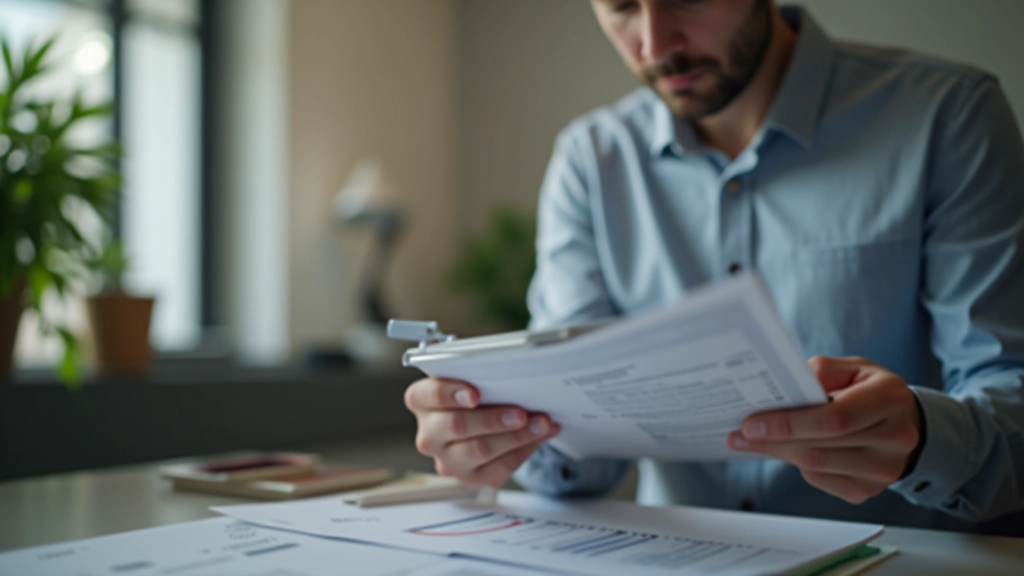 Person reviewing voluntary savings account options, comparing different investment plans on tablet