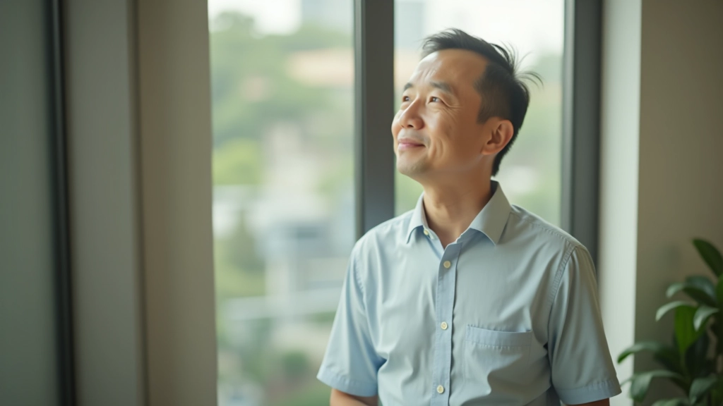 Person looking ahead with confidence toward their future financial goals