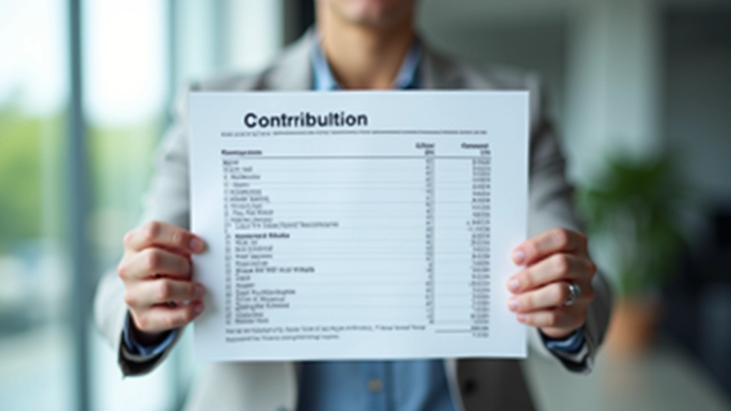 Detailed breakdown chart showing EPF contribution percentages and account allocation structure